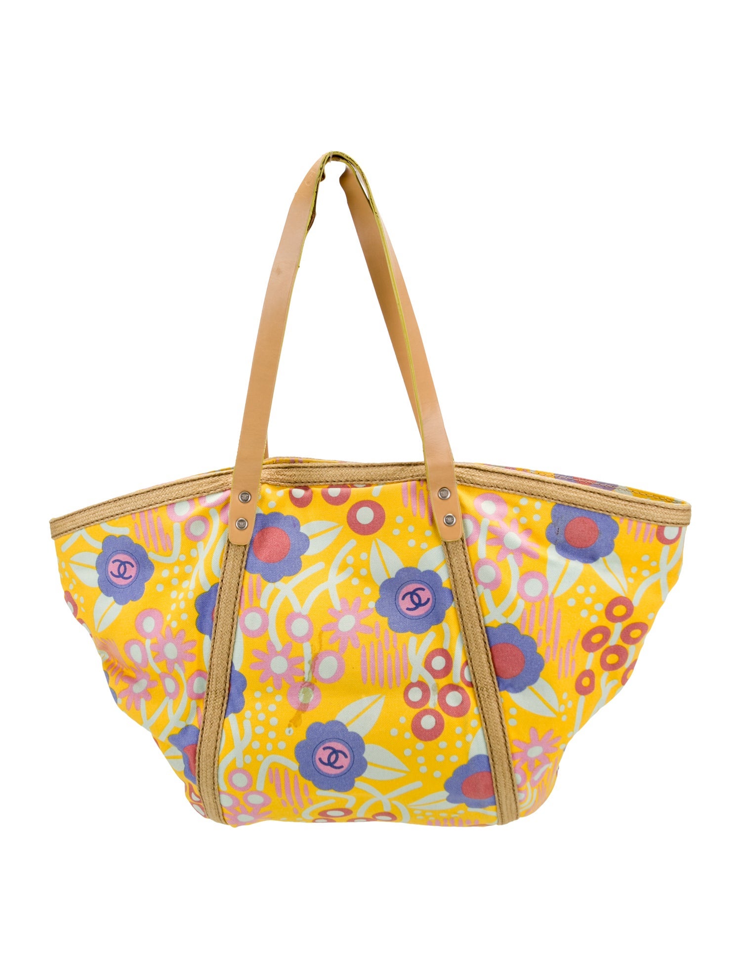 Chanel High Summer Camellia Tote